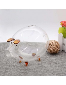 Стъклена касичка Прасенце